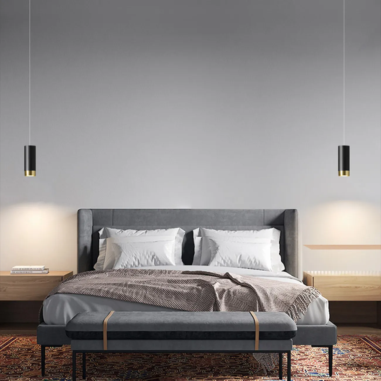 Подвесной светильник VAN H7,6 Black от ImperiumLoft