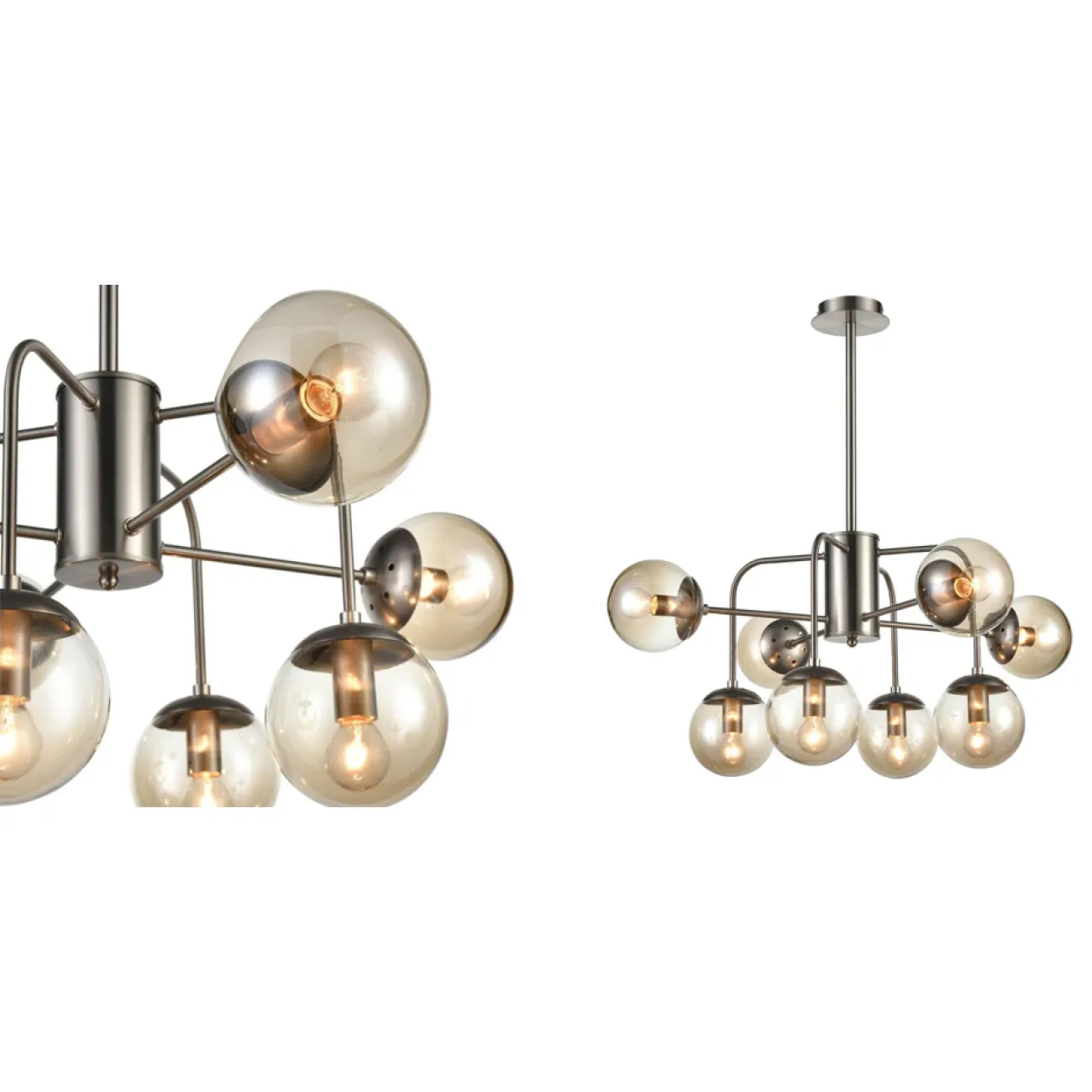 Люстра Amber Balls Chandelier 8