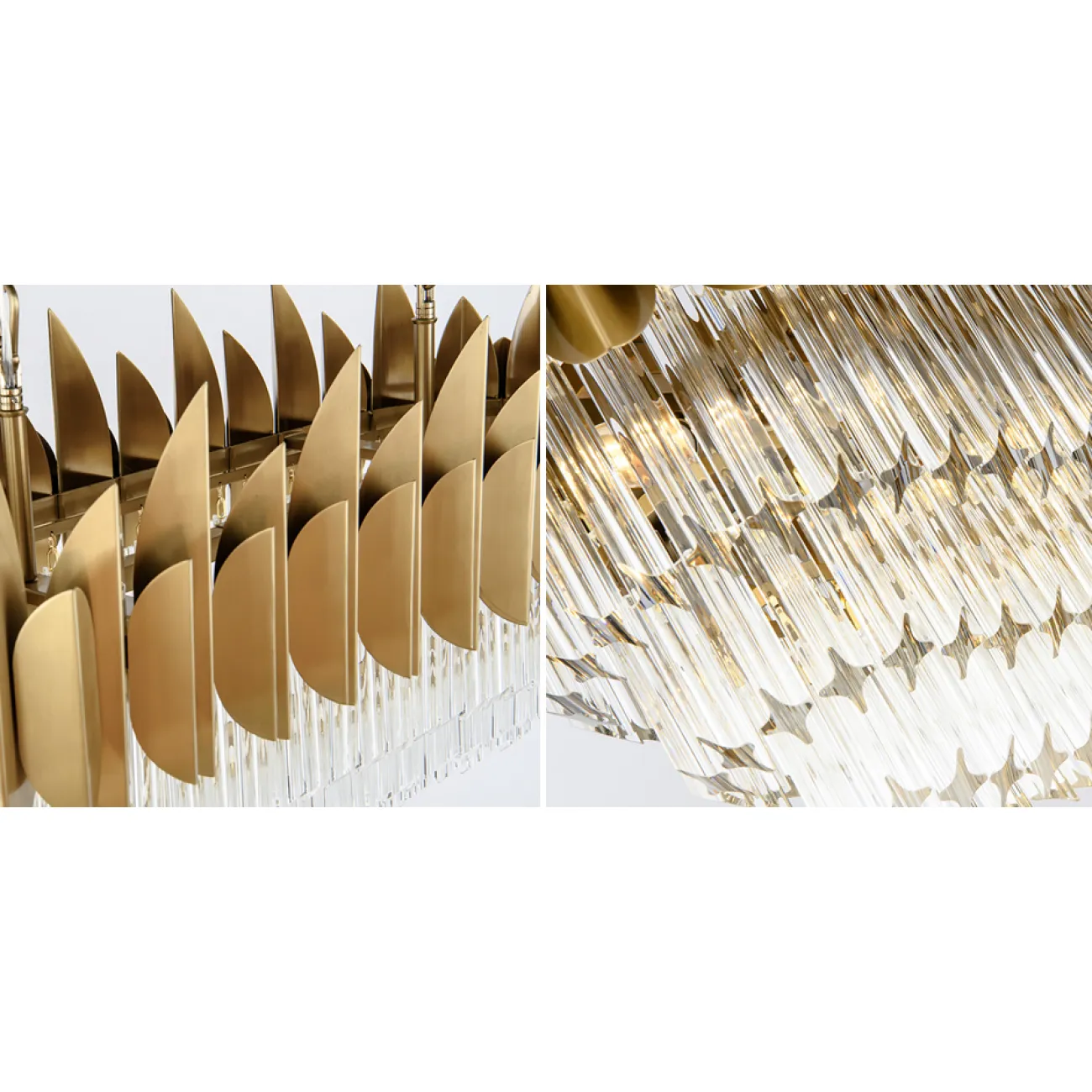 Подвесной светильник KEBO KING CHANDELIER Rectangle от LaLume