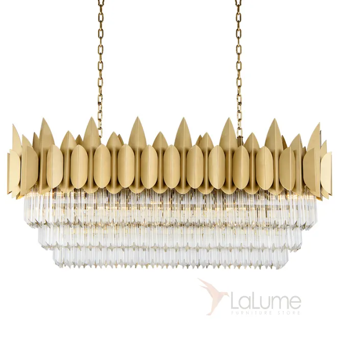 Подвесной светильник KEBO KING CHANDELIER Rectangle от LaLume Подвесной светильник KEBO KING CHANDELIER Rectangle от LaLume