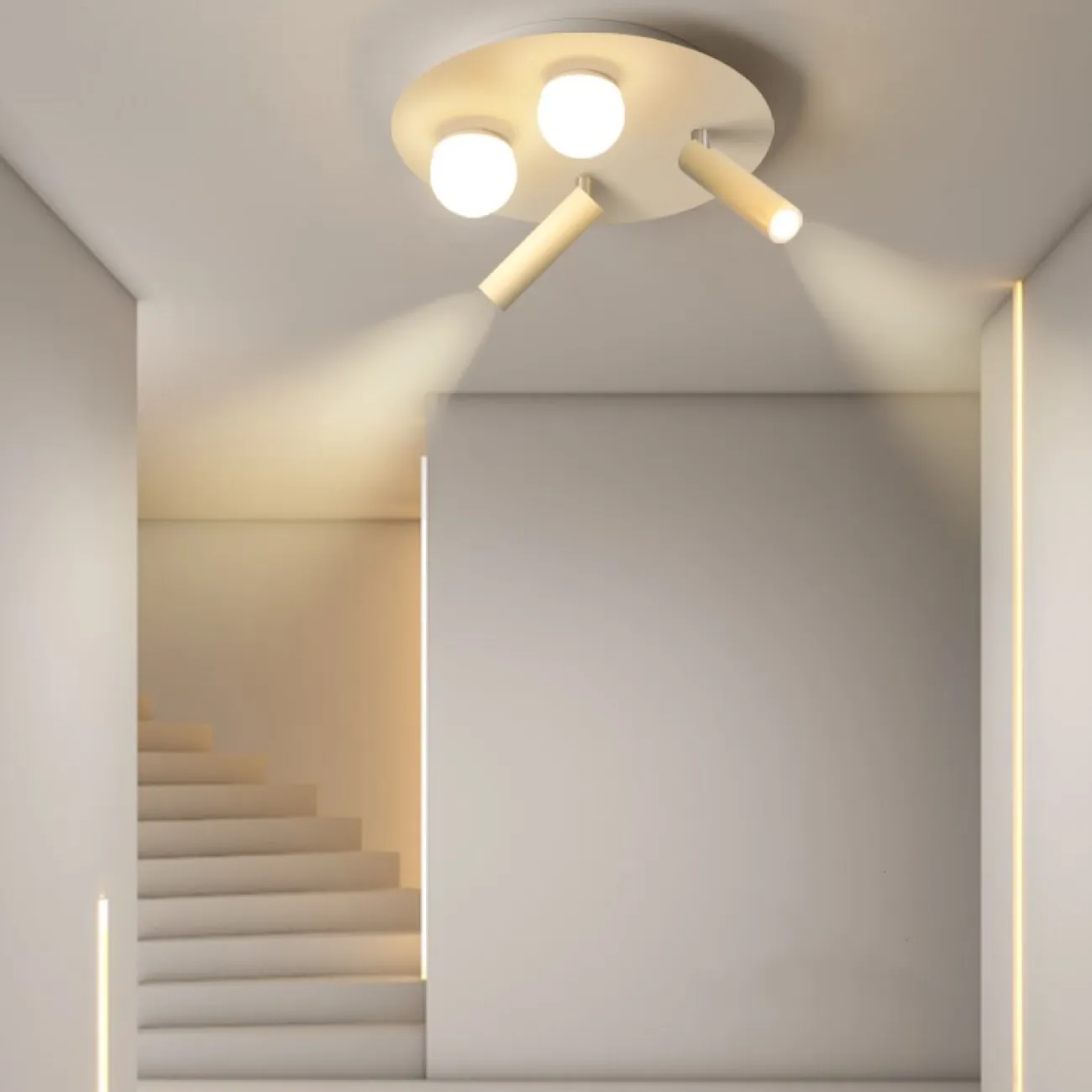 Полоточный светильник SNOTRA CH B C 4000K от ImperiumLoft