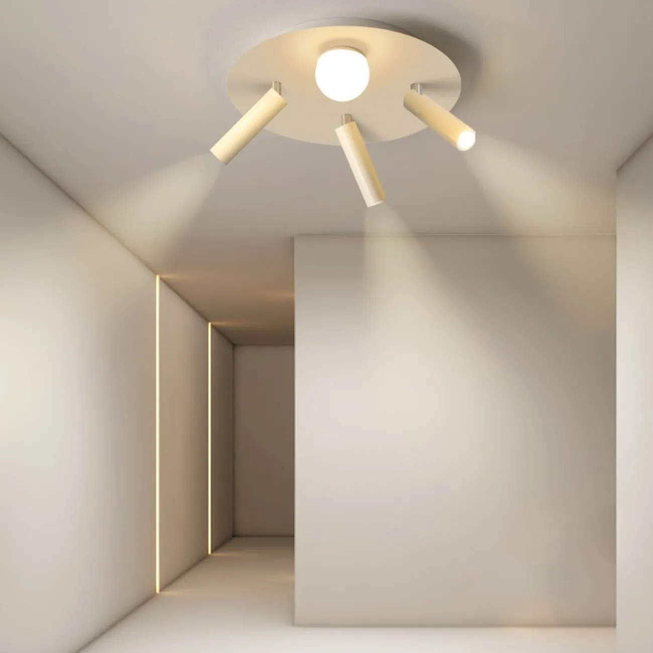 Полоточный светильник SNOTRA CH B C 4000K от ImperiumLoft