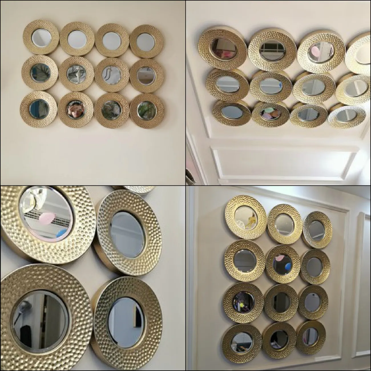 Дизайнерский настенный декор зеркала LaLume-KKK00319