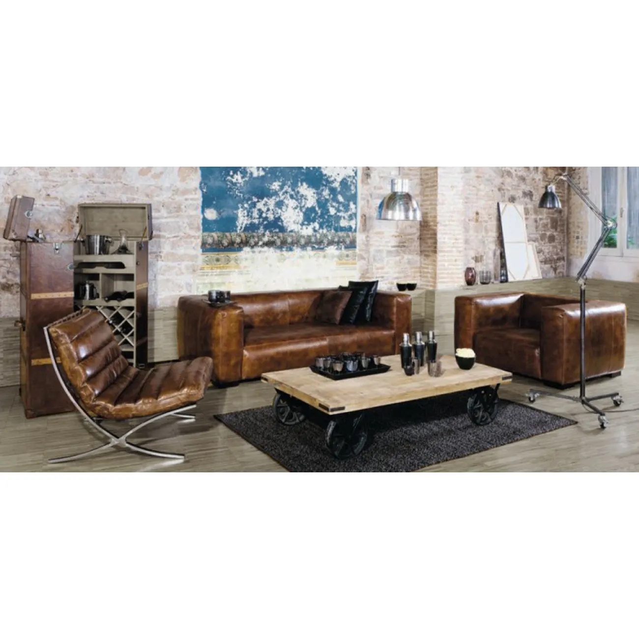 Кофейный стол на колесах Rollcouch Coffee Table от LaLume