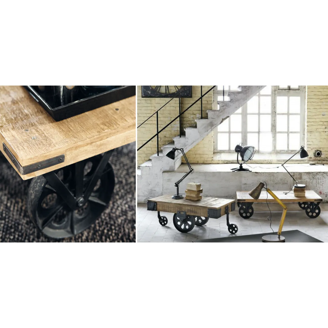 Кофейный стол на колесах Rollcouch Coffee Table от LaLume