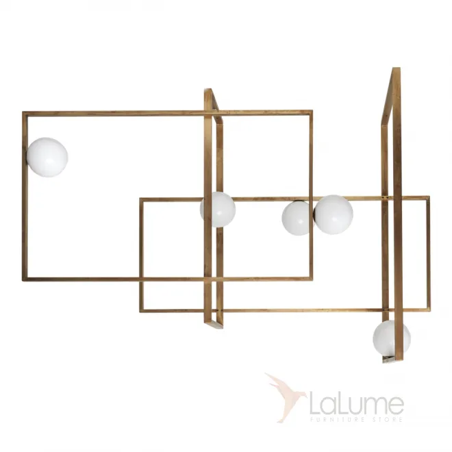 Люстра Mondrian Glass Venicem Ceiling Lamp от LaLume