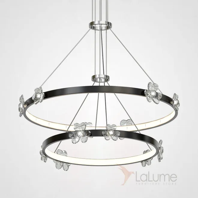 Подвесная люстра CAMILIA B D80 Black от ImperiumLoft