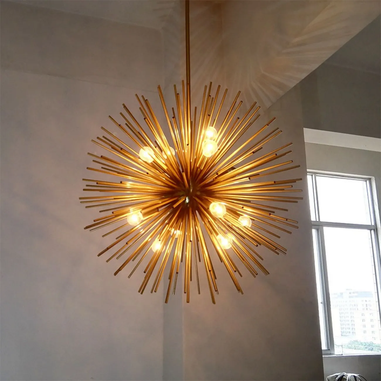 Подвесная люстра DECO M  Никель от ImperiumLoft