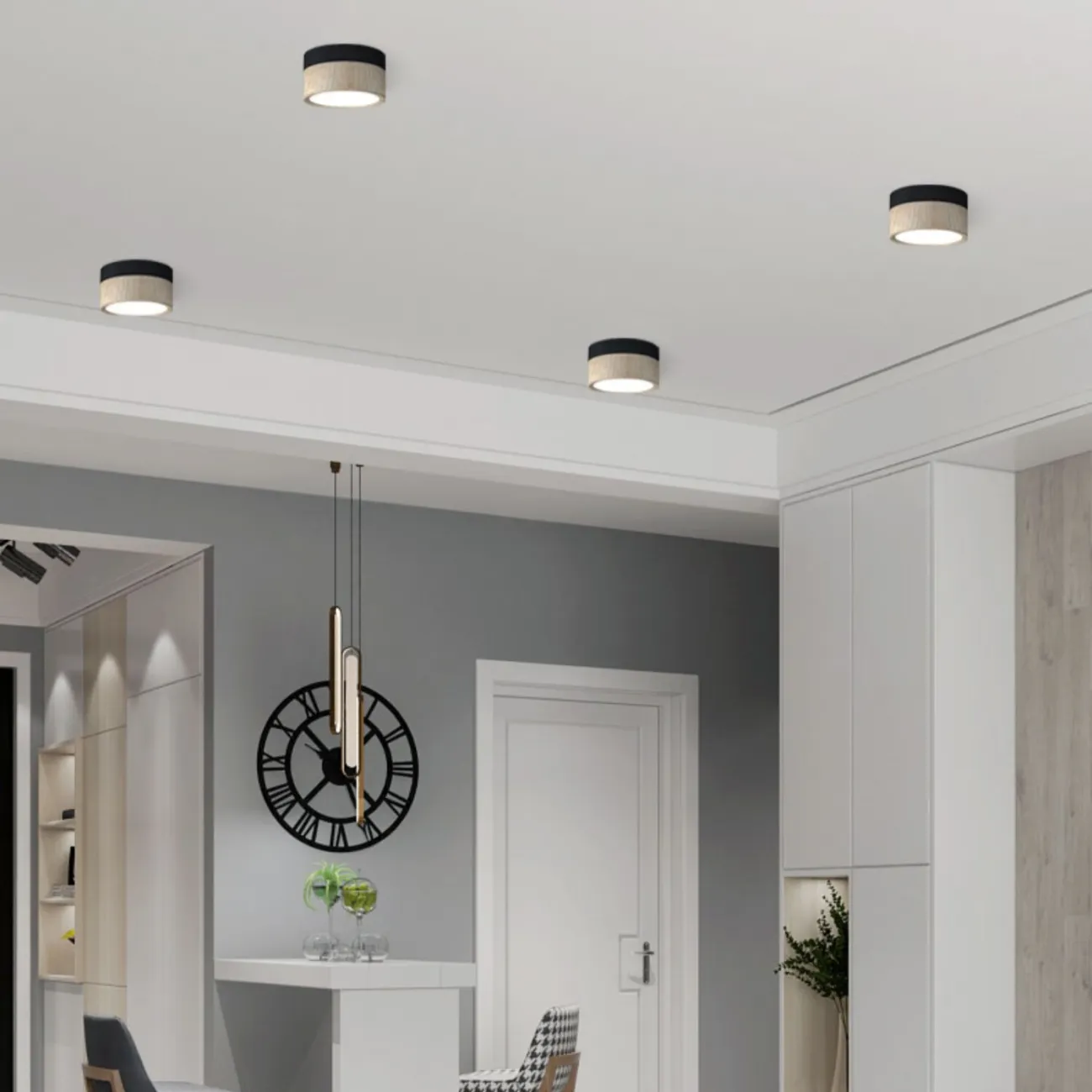 Точечный светильник FOG WOOD D14,5 White 4000К 20W от ImperiumLoft