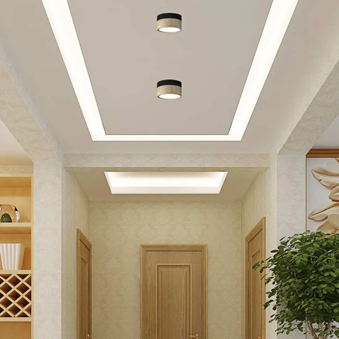 Точечный светильник FOG WOOD D14,5 White 4000К 15W от ImperiumLoft Точечный светильник FOG WOOD D14,5 White 4000К 15W от ImperiumLoft