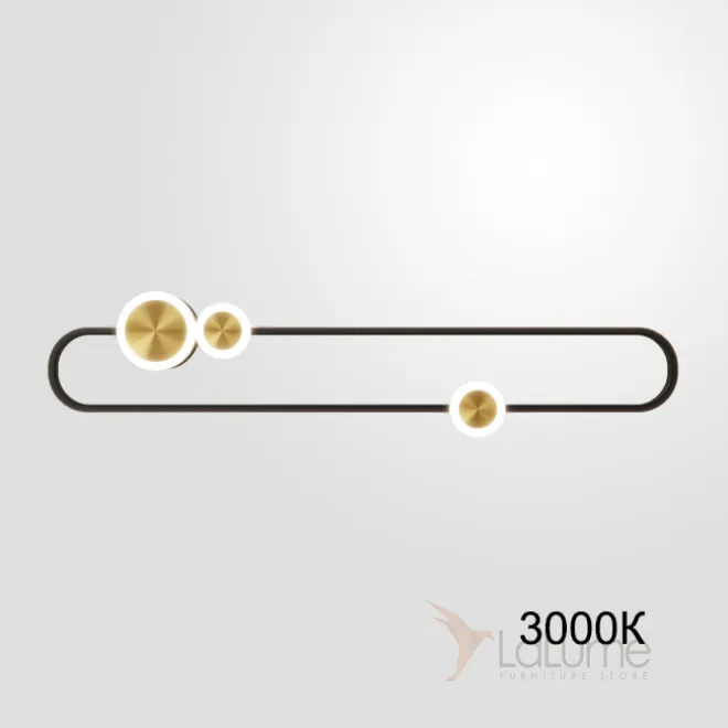 Настенный светильник LAKKA WALL L100 3000К от ImperiumLoft