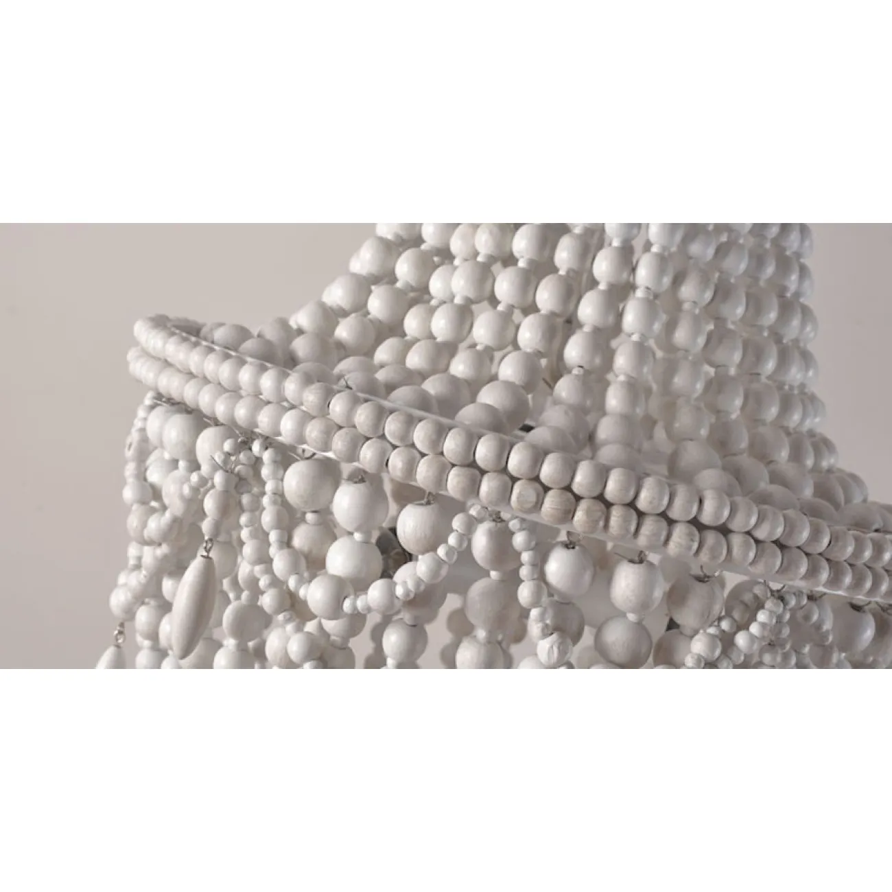 Люстра RH Anselme White Wood Large Chandelier от ImperiumLoft