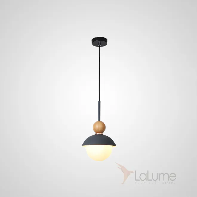 Подвесной светильник POMPON WOOD Синий от ImperiumLoft