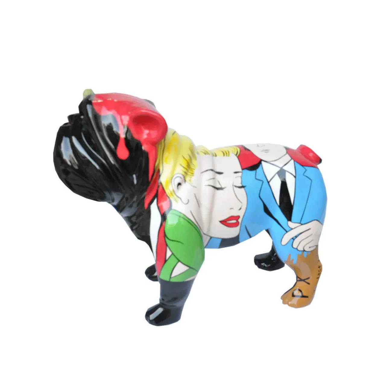 Дизайнерская скульптура собаки LaLume-SKT00193 