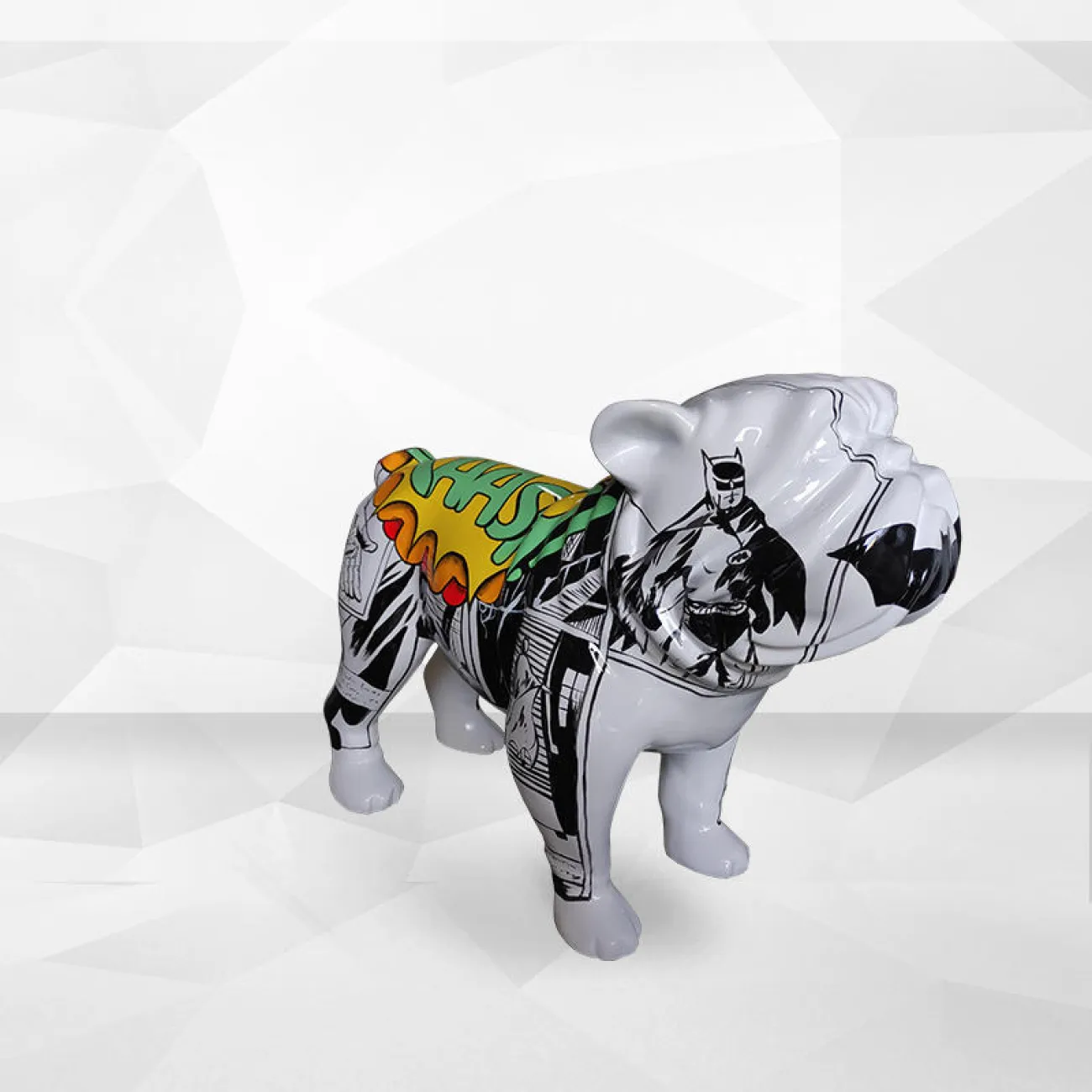 Дизайнерская скульптура собаки LaLume-SKT00193 