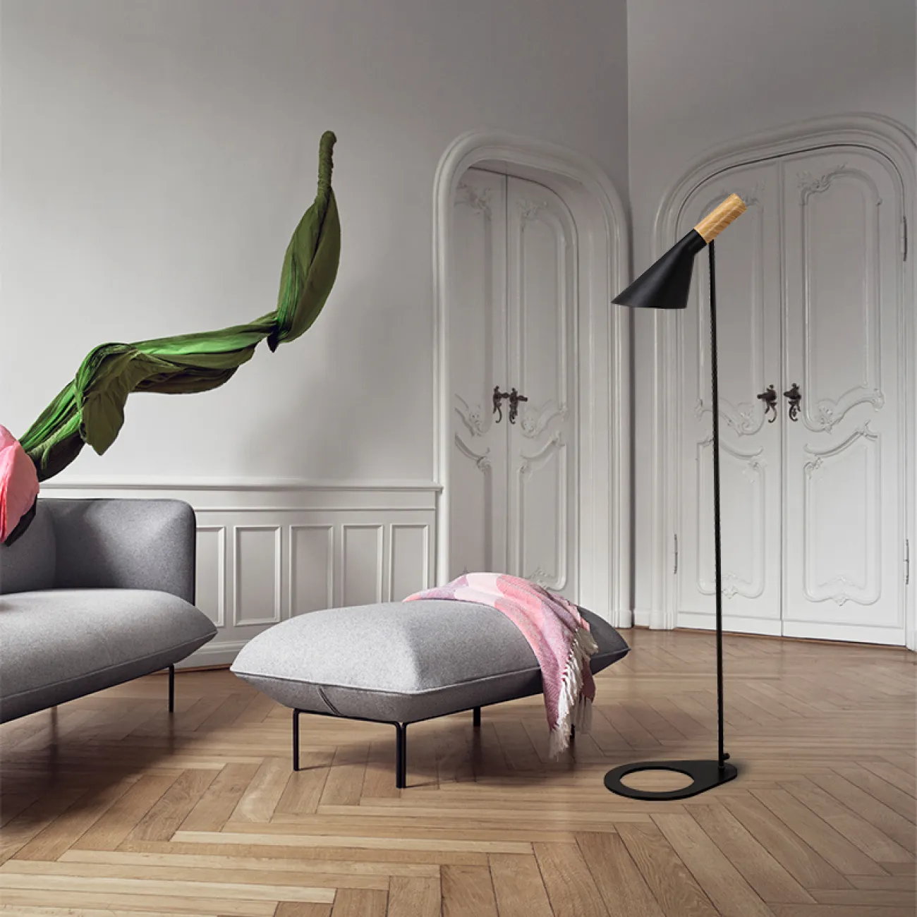 Торшер AJ Floor by Arne Jacobsen for Louis Poulsen от ImperiumLoft