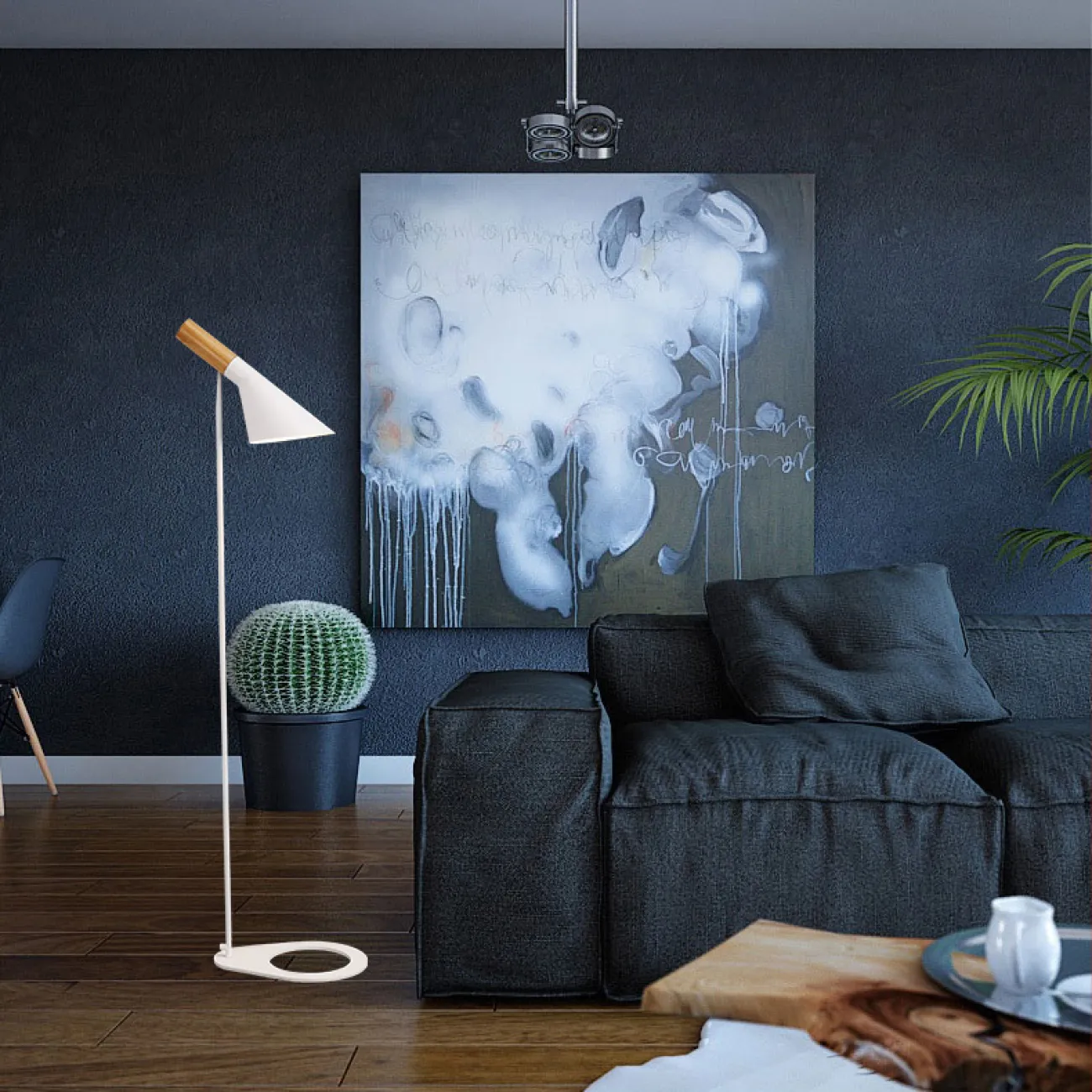 Торшер AJ Floor by Arne Jacobsen for Louis Poulsen от ImperiumLoft