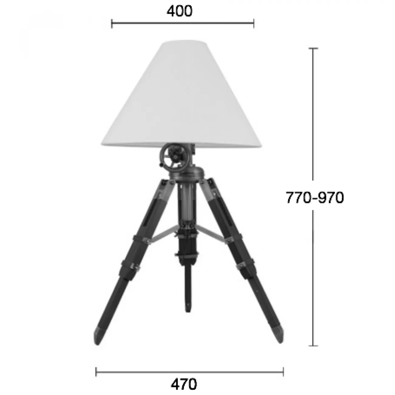 Настольная лампа Table Standing Lamp Red от LaLume