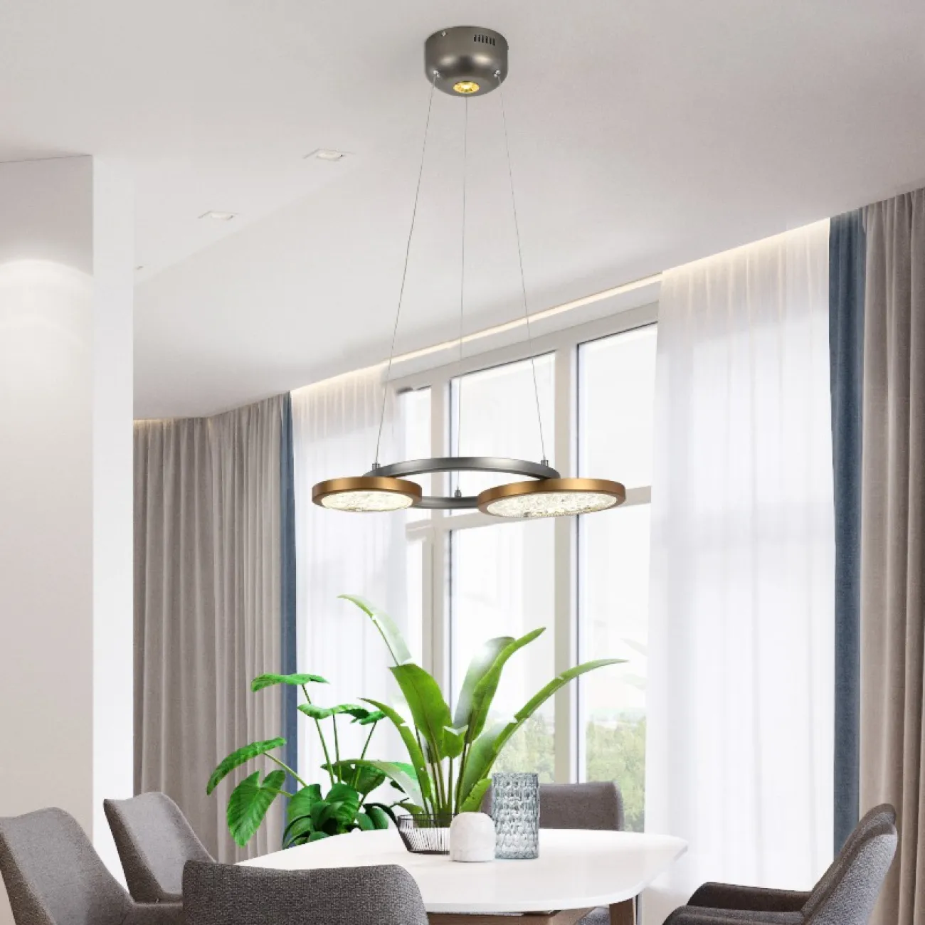 Подвесная люстра CAMEO CH от ImperiumLoft Подвесная люстра CAMEO CH от ImperiumLoft