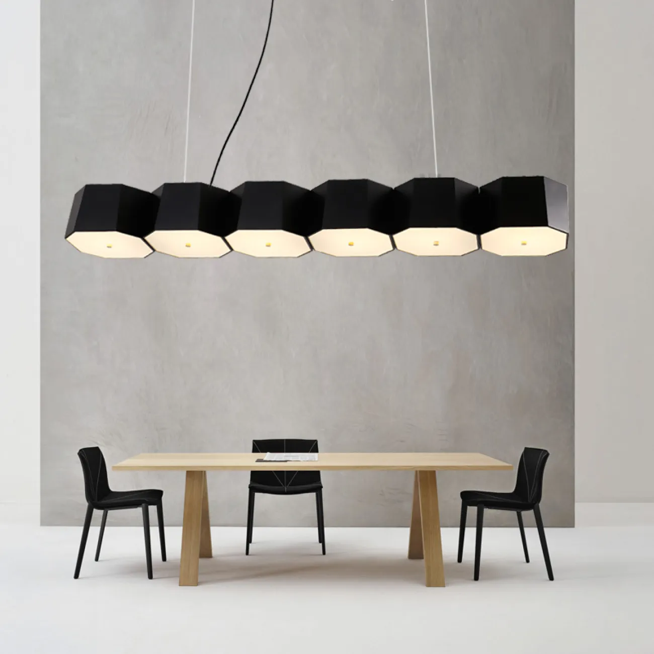 Подвесной реечный светильник PRIZMA L69 от ImperiumLoft