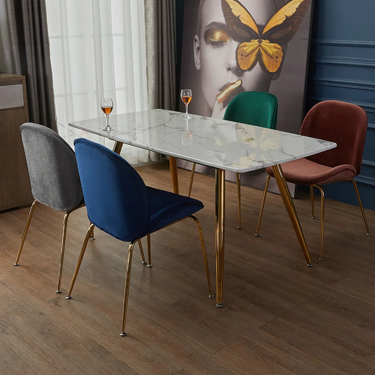 Дизайнерский обеденный стул LaLume-ST00264