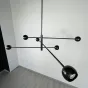 Люстра на штанге SALME L6 A Black от ImperiumLoft