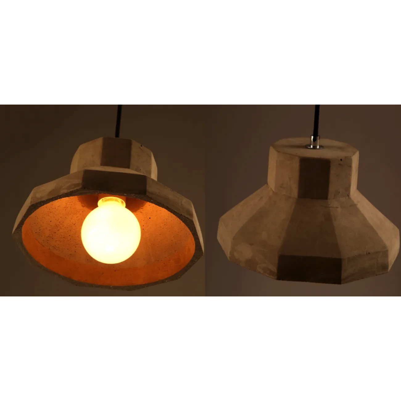 Потолочный светильник Art Concrete Aubergine от LaLume