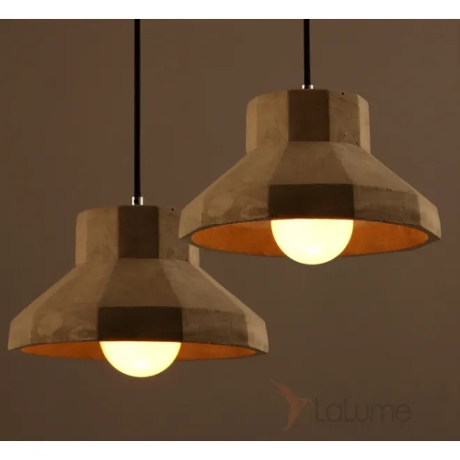 Потолочный светильник Art Concrete Aubergine от LaLume