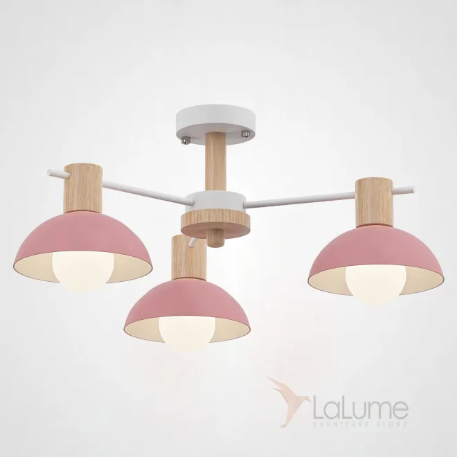 Люстра на штанге DOS D58 Pink от ImperiumLoft