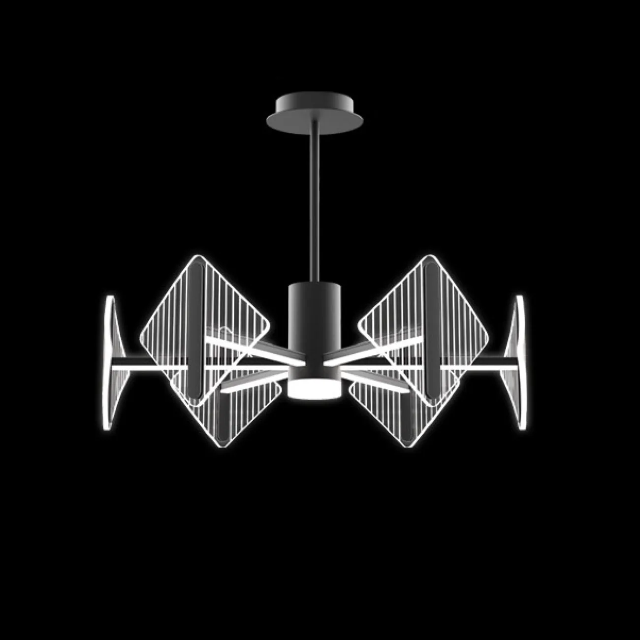 Потолочная люстра KEEN L10 Black от ImperiumLoft