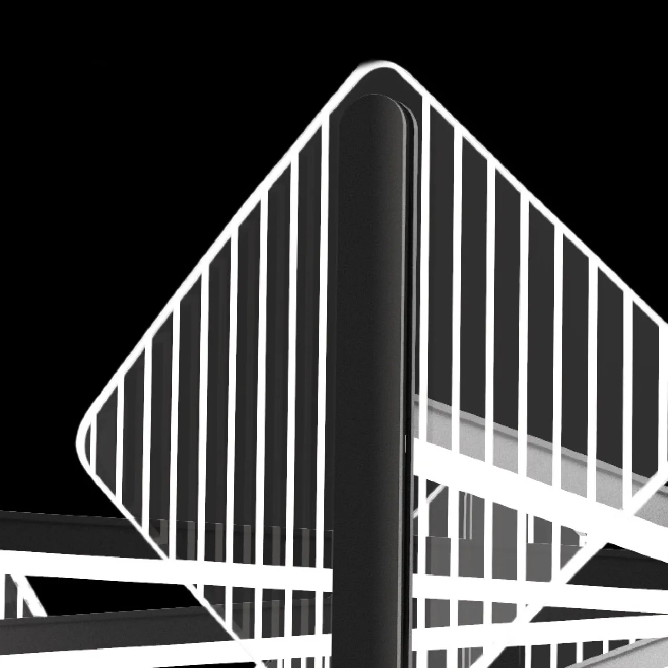 Потолочная люстра KEEN L10 Black от ImperiumLoft