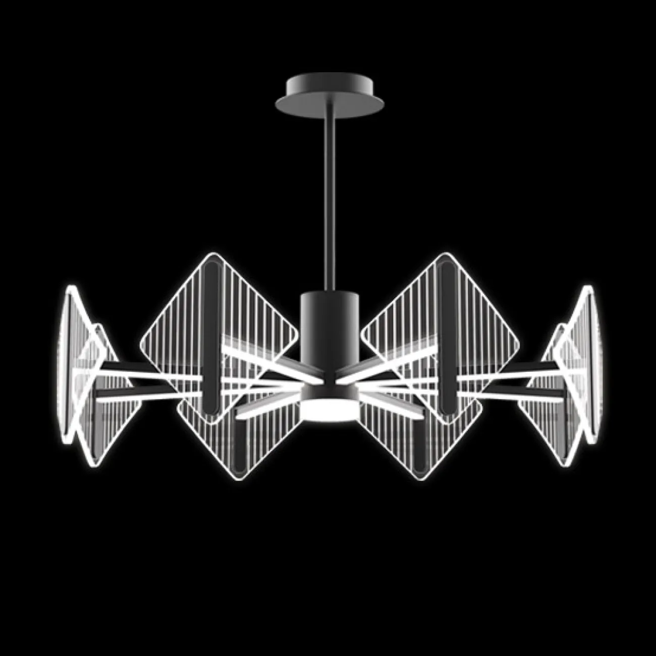 Потолочная люстра KEEN L10 Black от ImperiumLoft