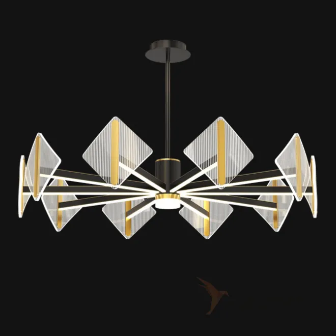 Потолочная люстра KEEN L10 Brass от ImperiumLoft