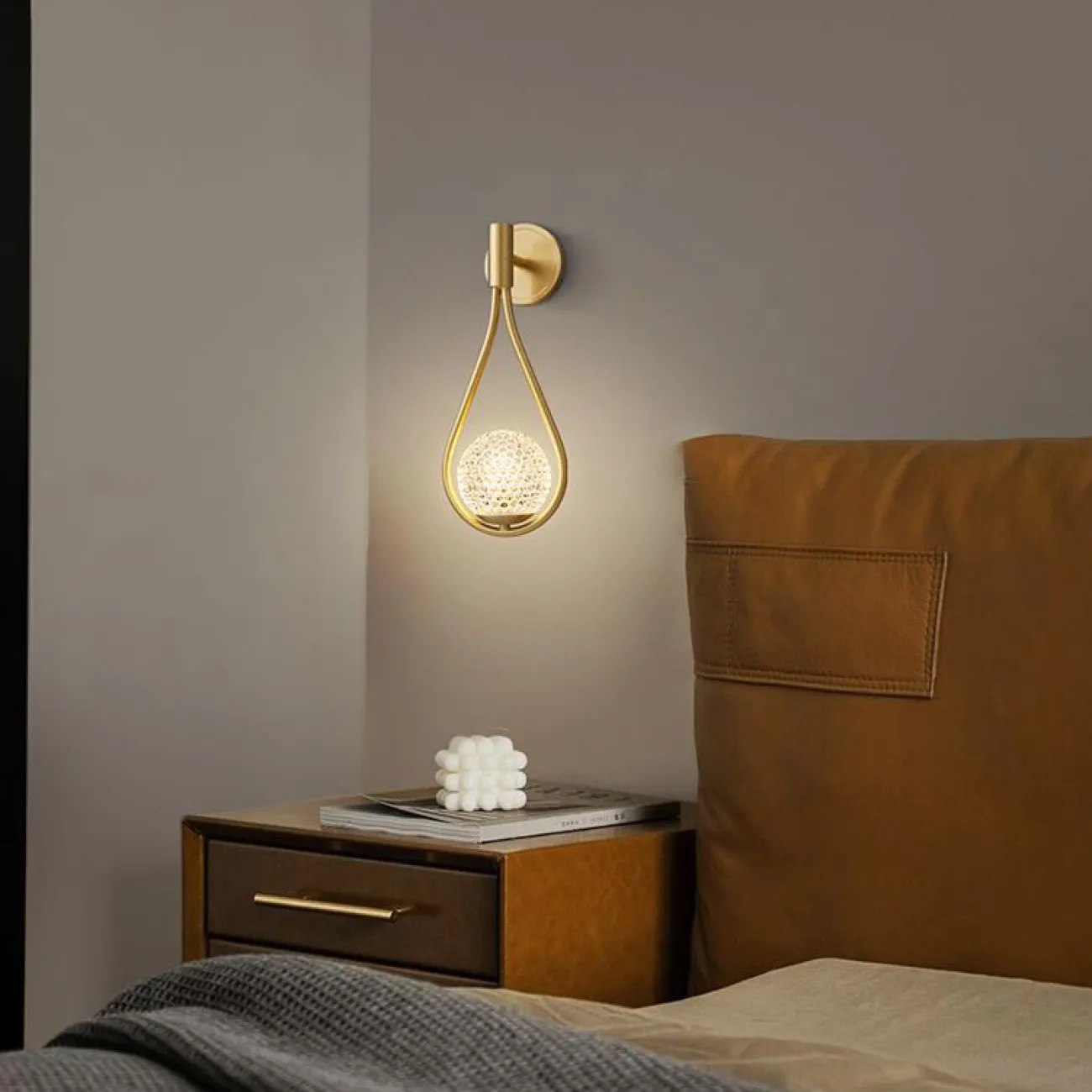 Настенный светильник HOOP DROP WALL LUX от ImperiumLoft