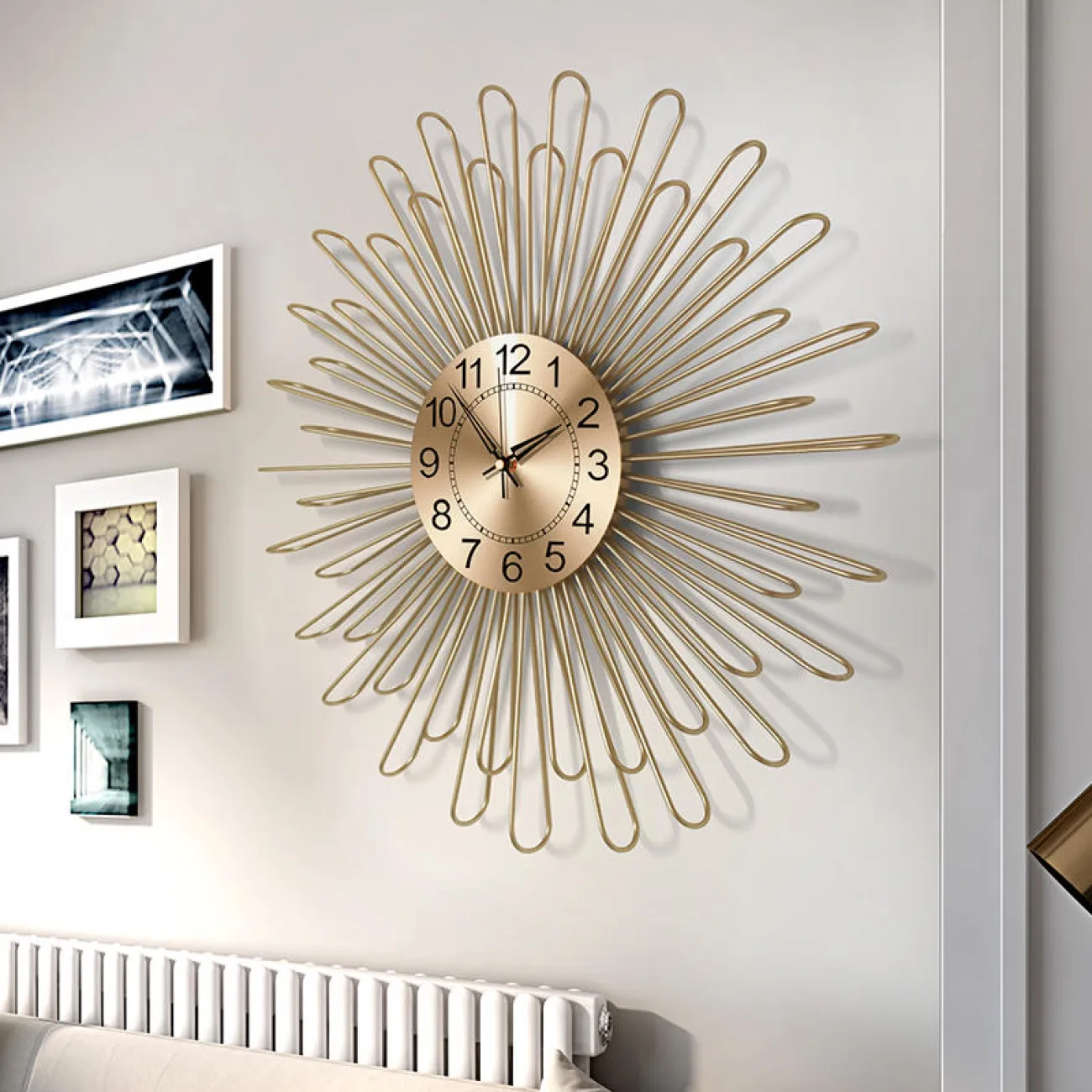 Дизайнерский настенный декор часы LaLume-KKK00363