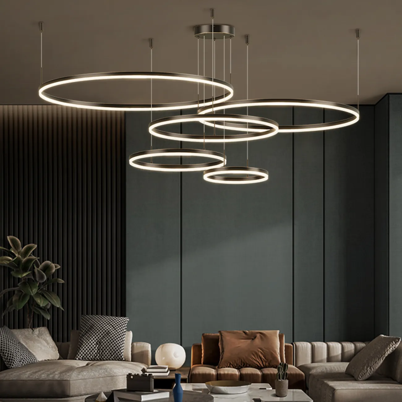 Подвесная люстра CRUISE BLACK LUX D40+60+80 от ImperiumLoft Подвесная люстра CRUISE BLACK LUX D40+60+80 от ImperiumLoft