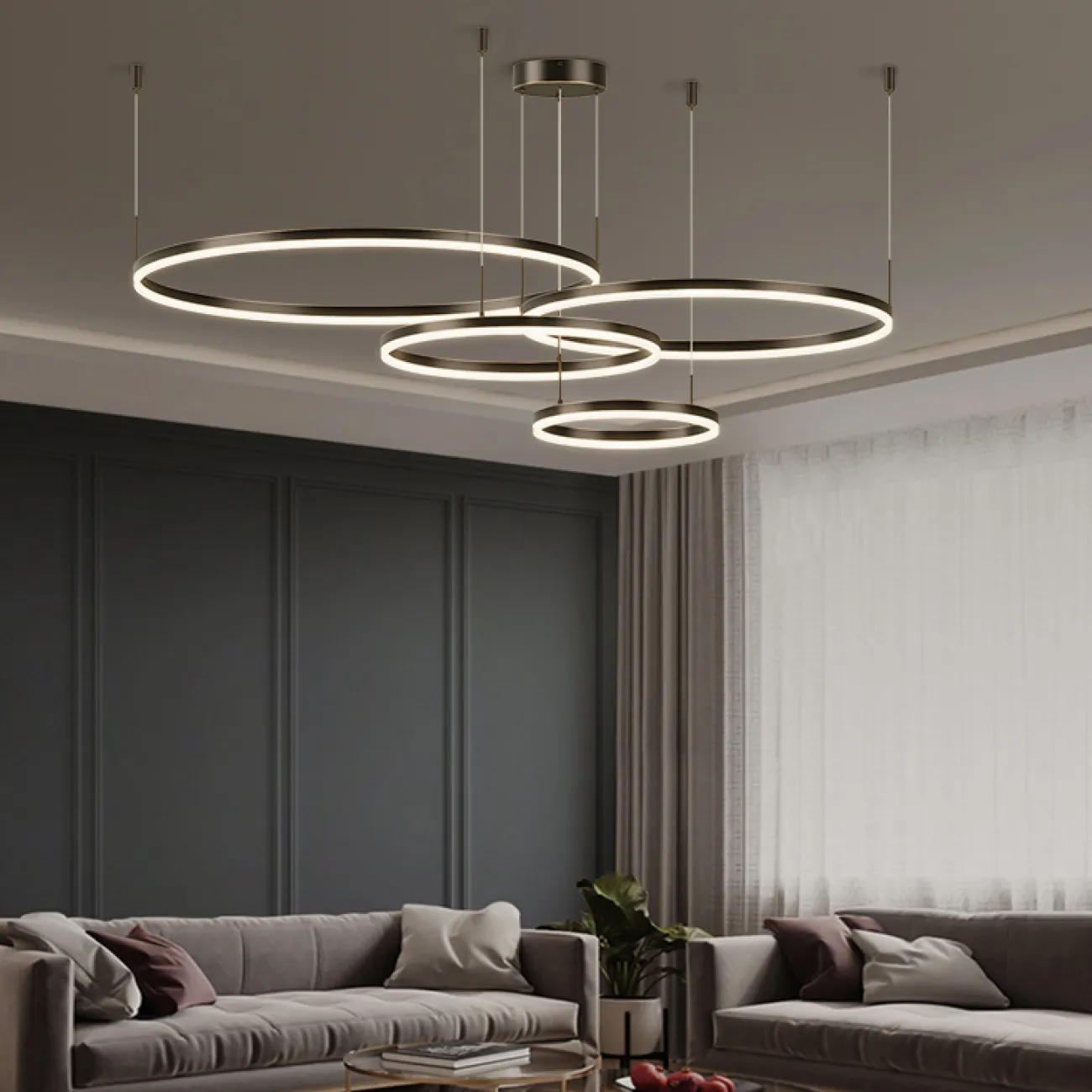 Подвесная люстра CRUISE BLACK LUX D40+60+80 от ImperiumLoft Подвесная люстра CRUISE BLACK LUX D40+60+80 от ImperiumLoft