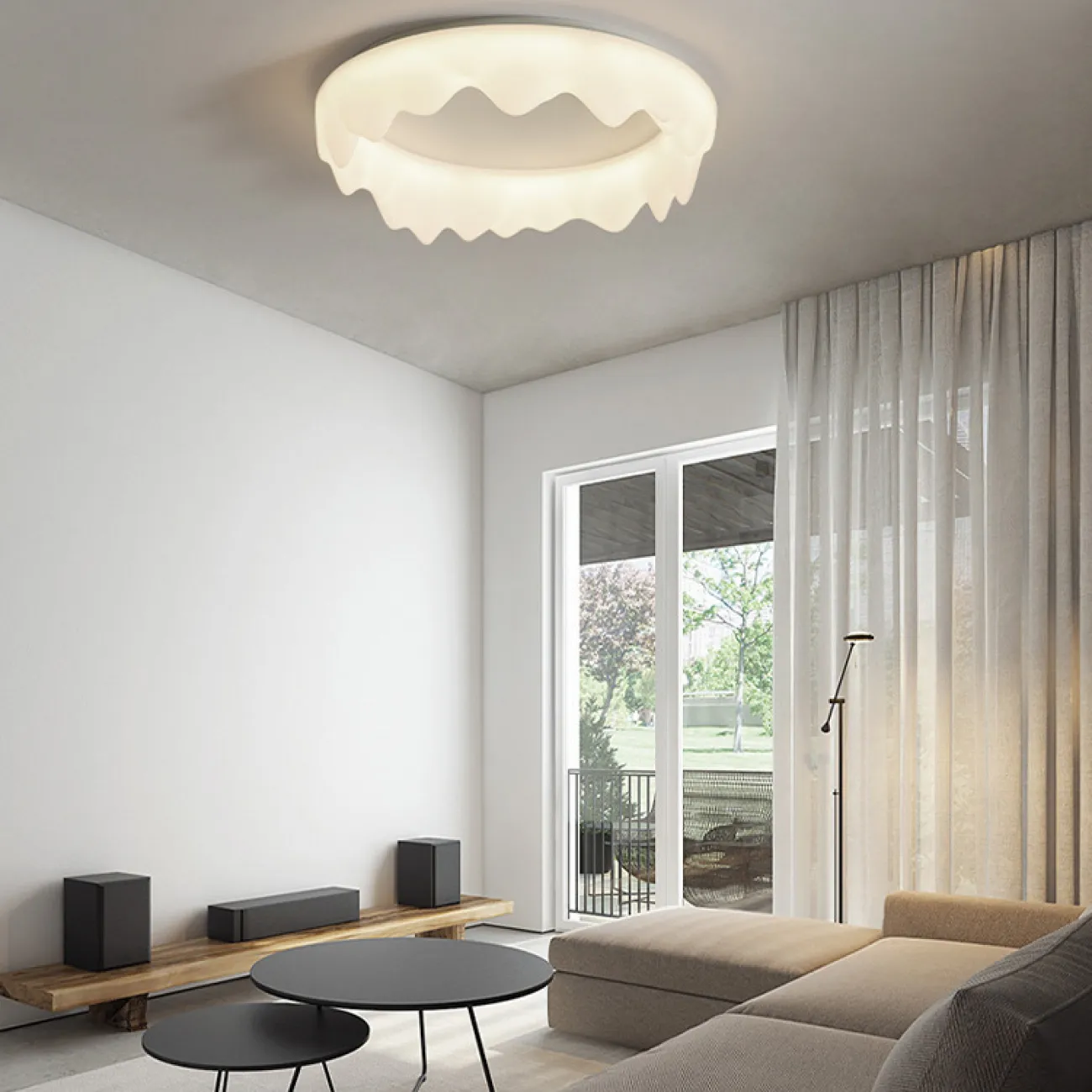 Потолочный светильник ODDLY C CH D46 от ImperiumLoft