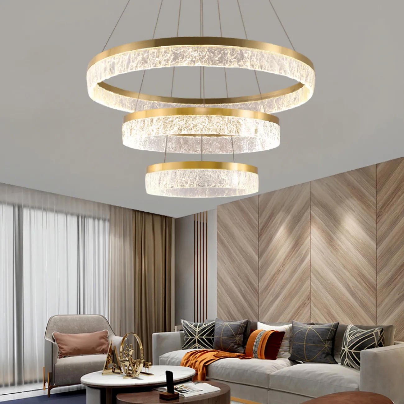 Подвесная люстра SABINA D80 от ImperiumLoft