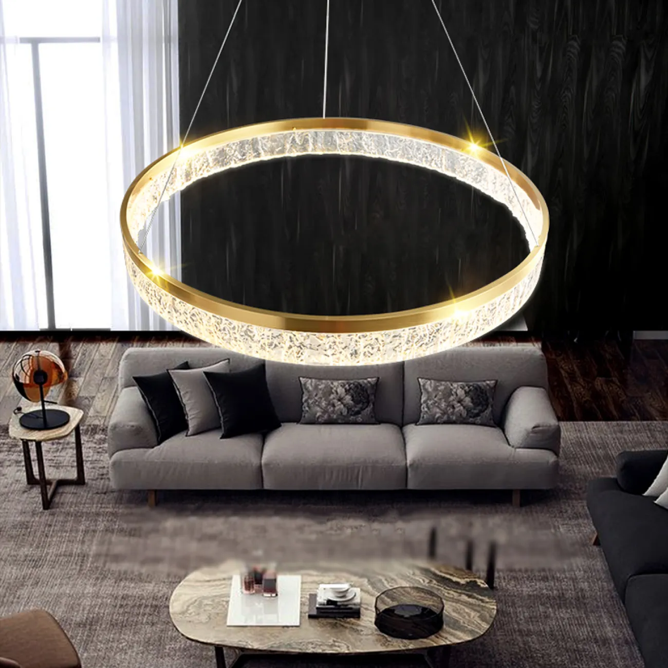 Подвесная люстра SABINA D60+80 от ImperiumLoft