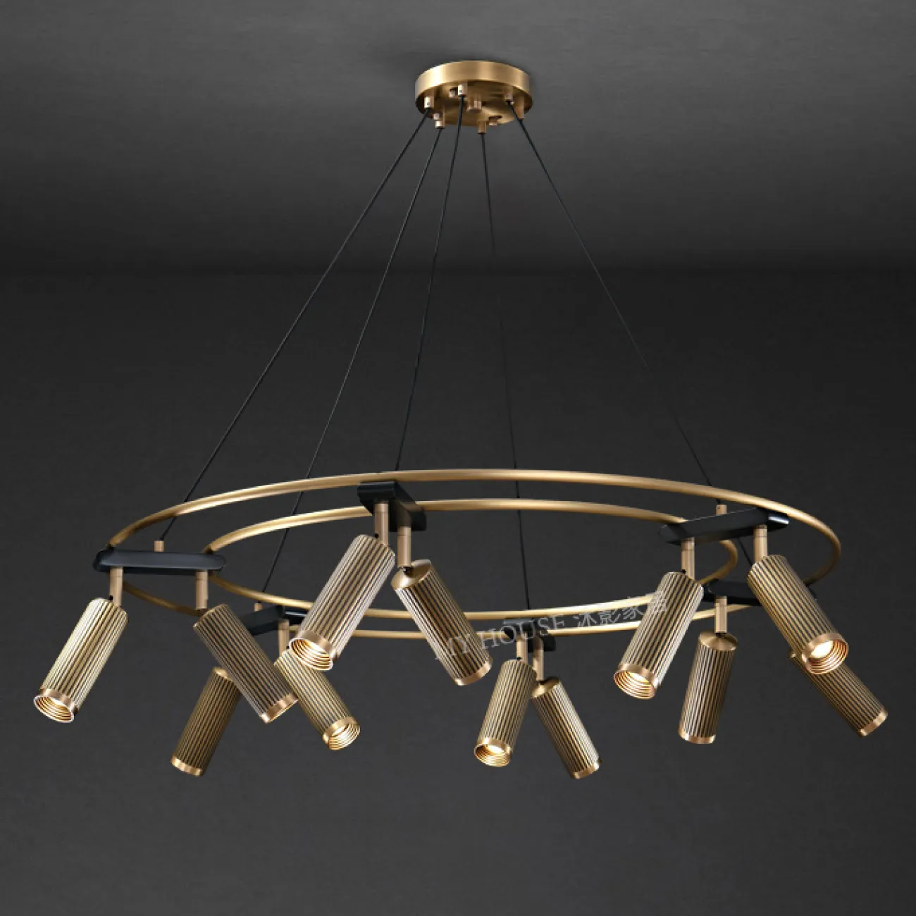 Подвесная люстра TRIGGER CH от ImperiumLoft