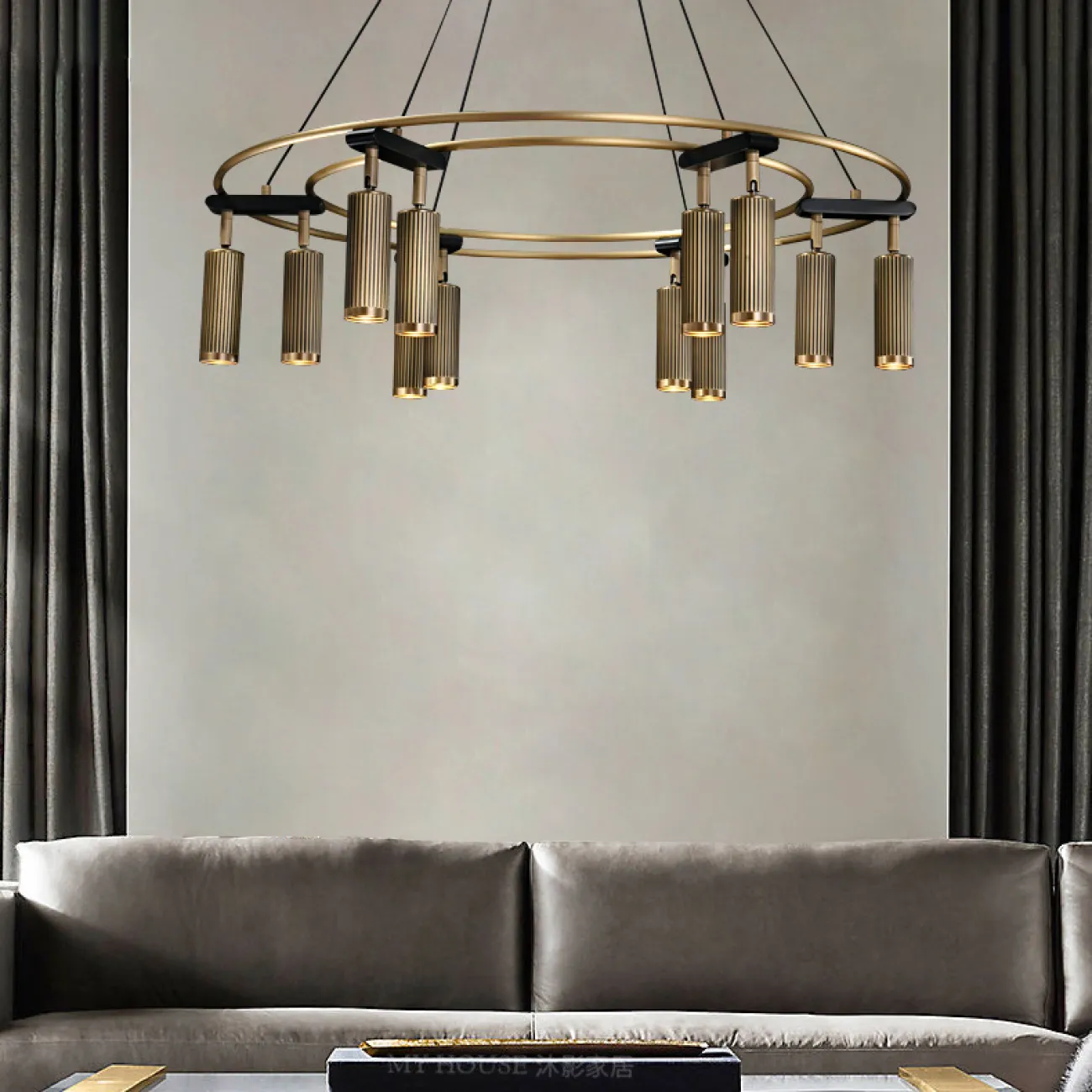 Подвесная люстра TRIGGER CH от ImperiumLoft