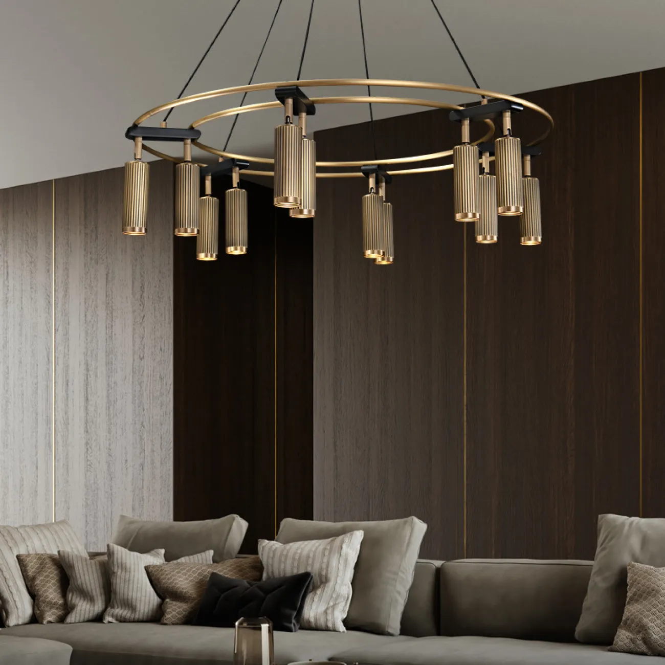 Подвесная люстра TRIGGER CH от ImperiumLoft