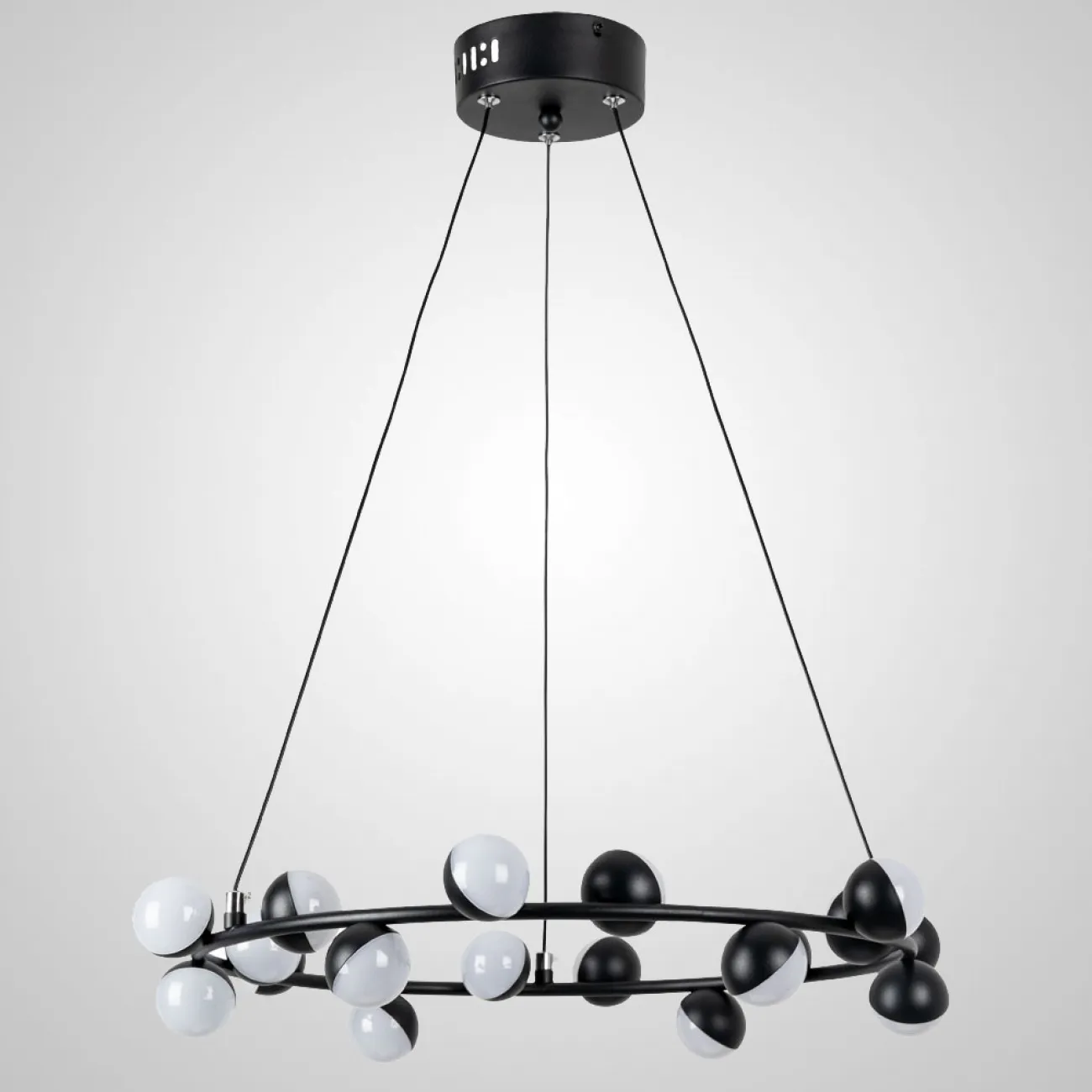 Подвесная люстра AQUATIO L30 Black от ImperiumLoft