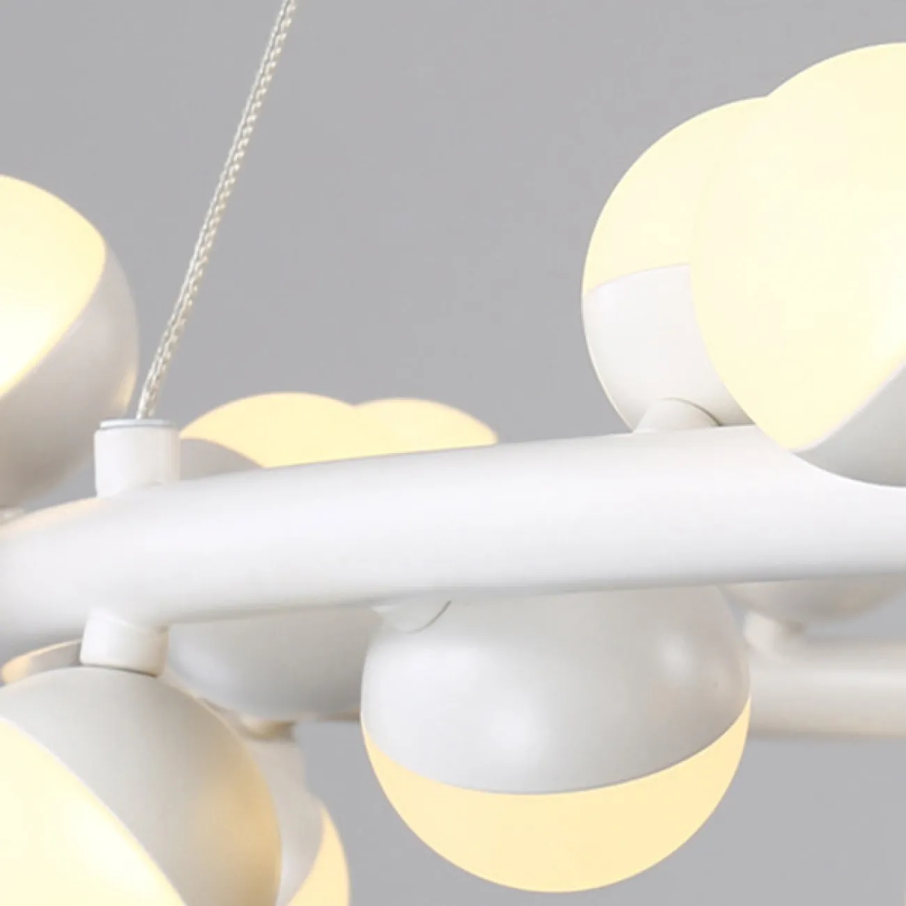 Подвесная люстра AQUATIO L18 White от ImperiumLoft