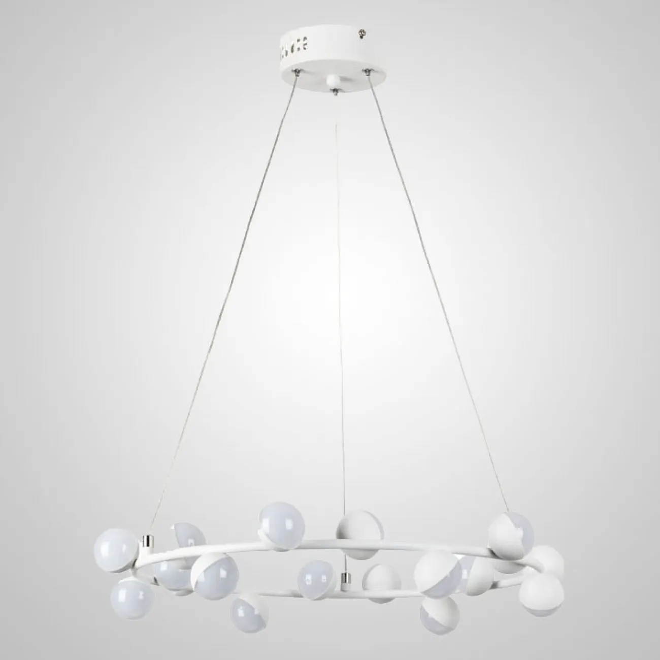 Подвесная люстра AQUATIO L48 Black от ImperiumLoft