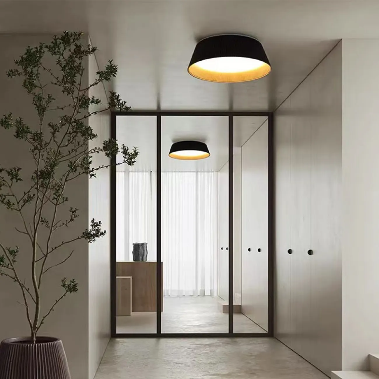 Потолочный светильник HILDNY CH White от ImperiumLoft