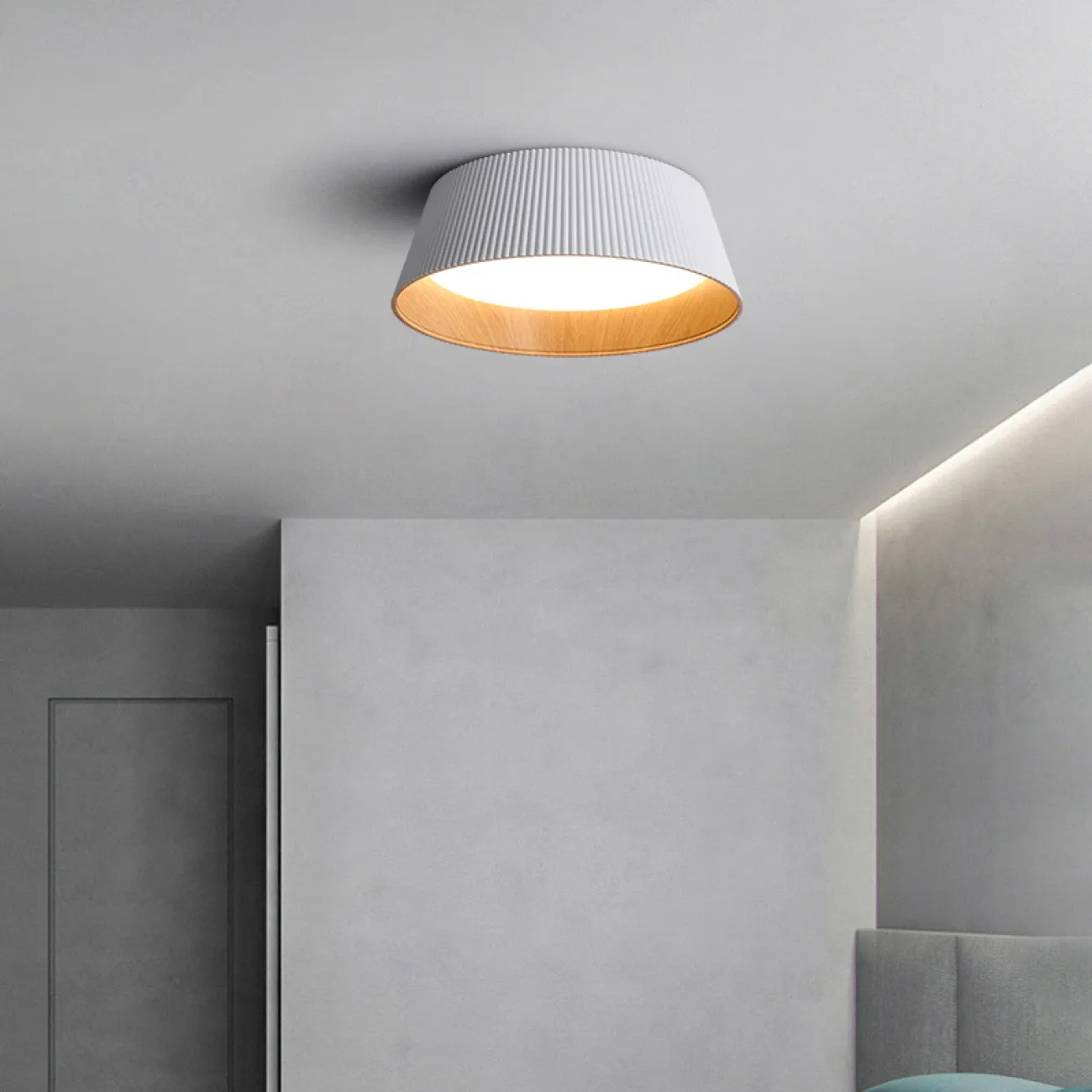 Потолочный светильник HILDNY CH White от ImperiumLoft