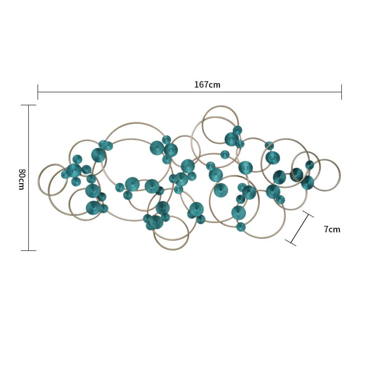 Дизайнерский настенный декор LaLume-KKK00377