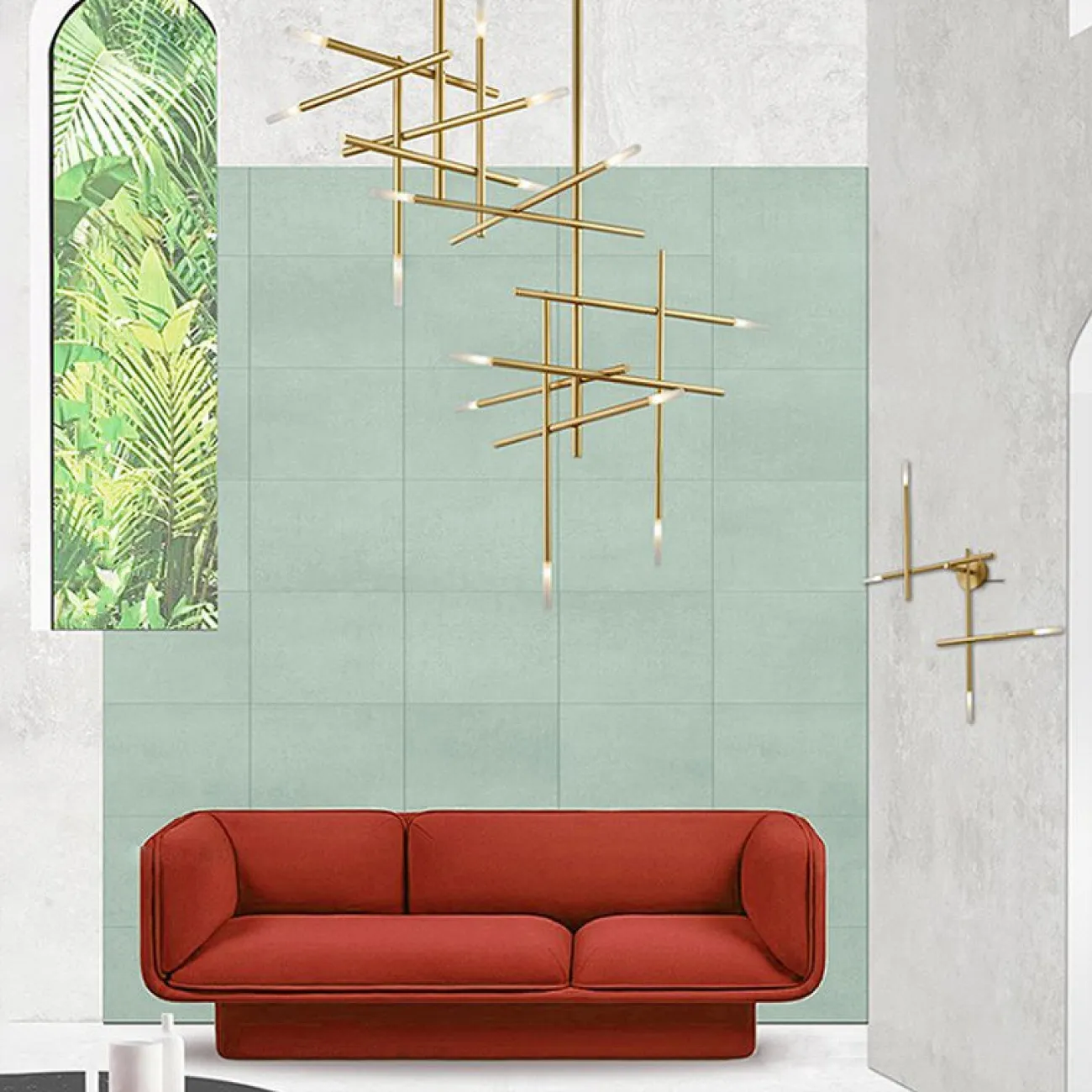 Настенное бра TRAVERSE WALL Black H56  от ImperiumLoft